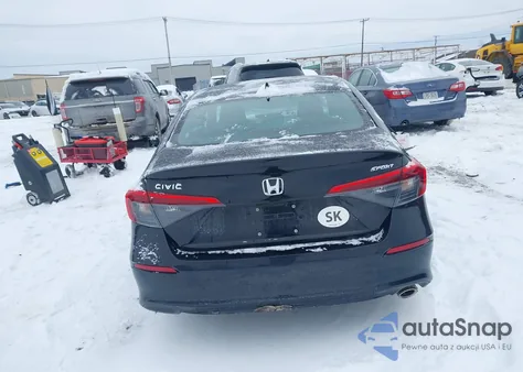 2023 Honda Civic Sport из США, поврежденный, VIN 2HGFE2F59PH559130